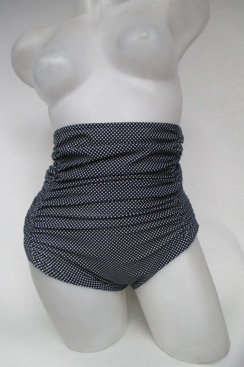 Flattering slimming bikini bottom scrunched shaping swimwear Etsy