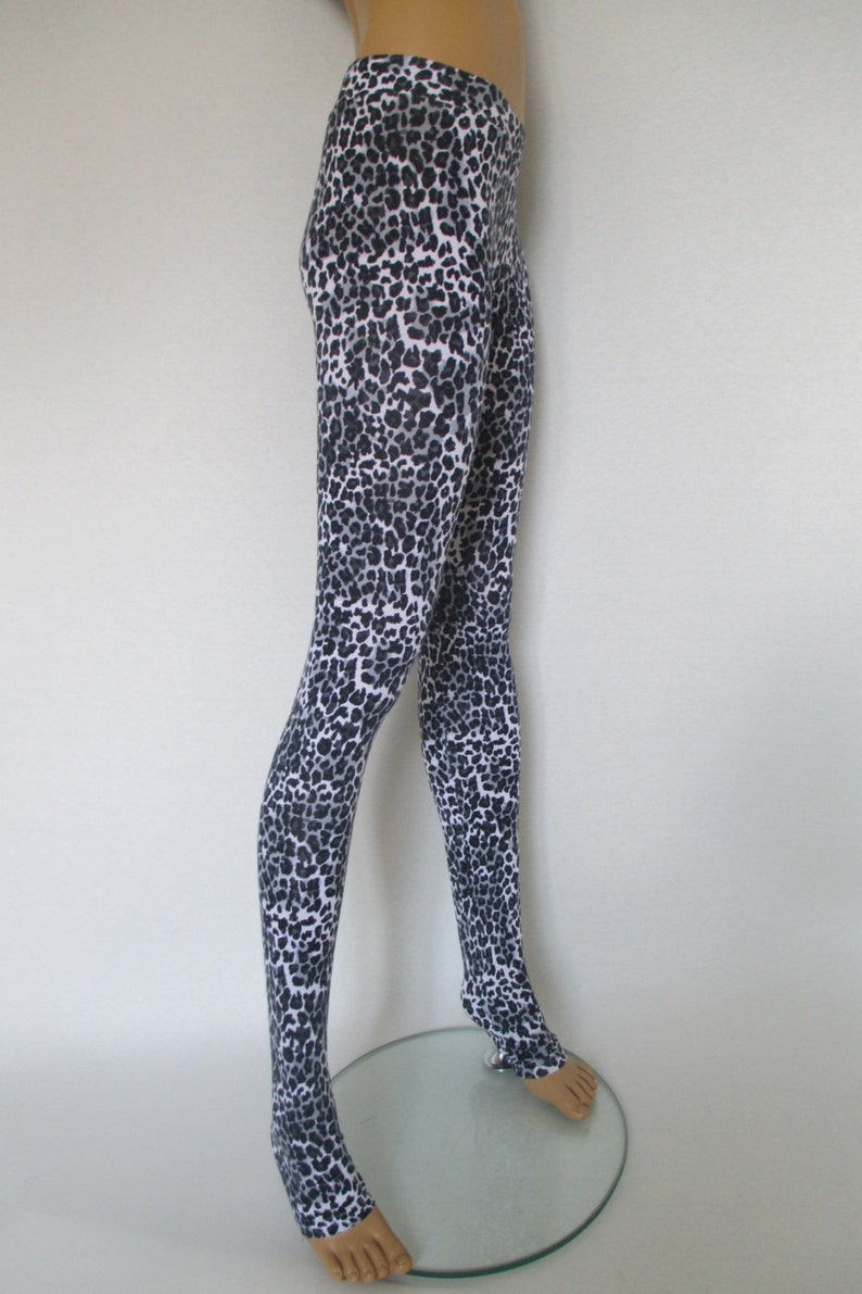 Cheetah print extra long yoga pants gym leggings tights animal | Etsy