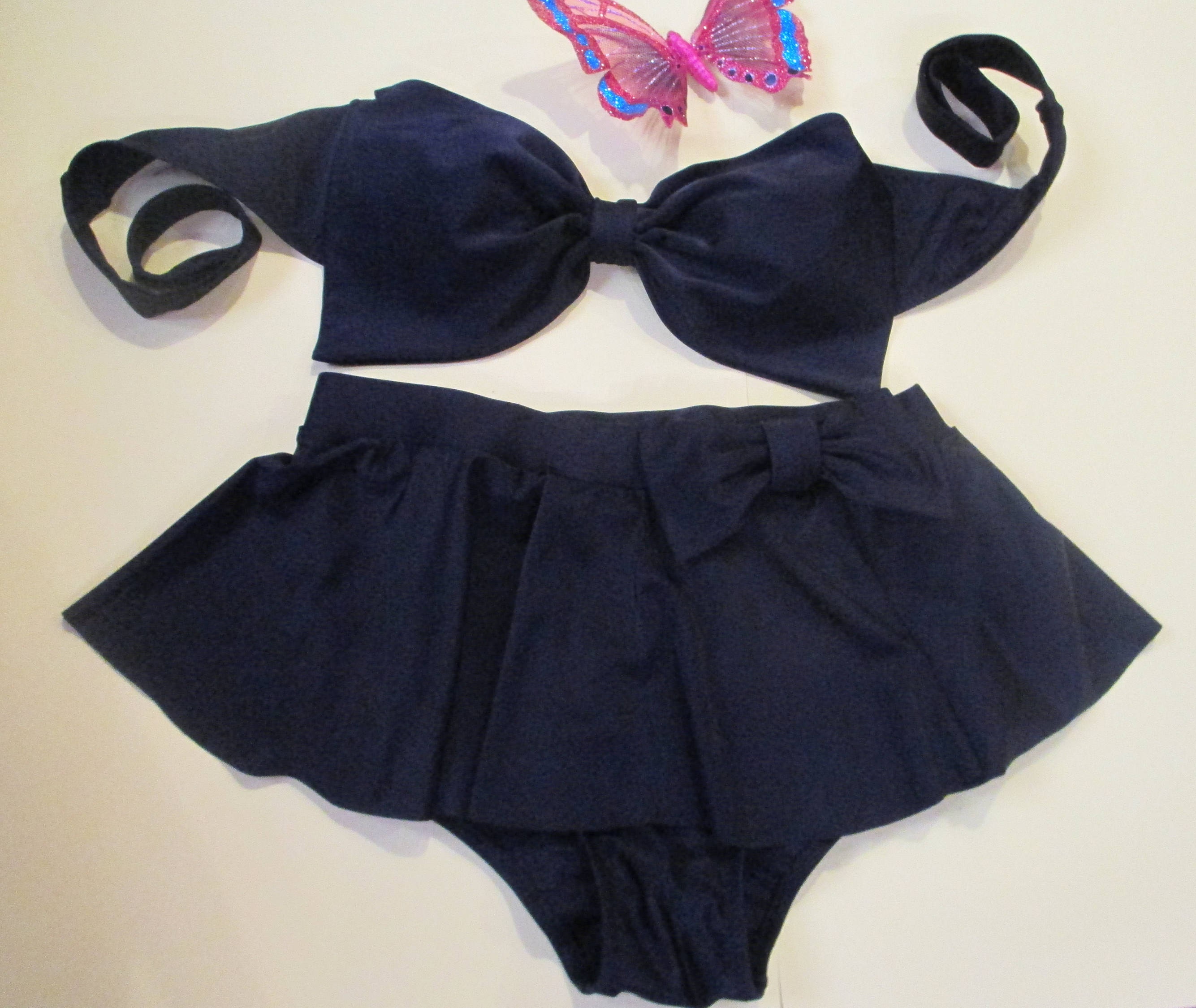 peplum bathing suit bottom