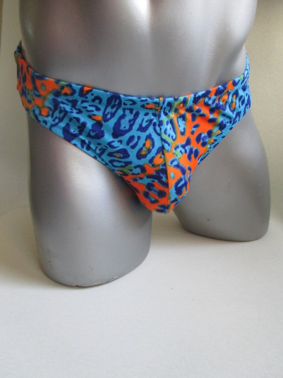 mens neon swimwear