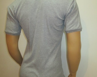 Men's Bamboo Blend Short Sleeve Bodysuit: Soft Underwear Onesie
