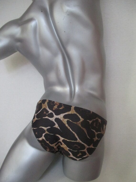 animal print mens swimwear