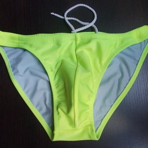 Mens Swimsuit Briefs Men's Swimwear Neon Bathing Suit Men - Etsy
