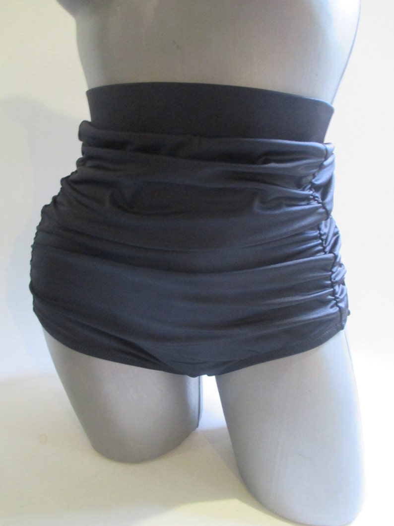 Flattering slimming bikini bottom scrunched shaping swimwear Etsy