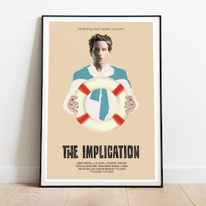 Dennis Reynolds Art Print - The Implication Horror Poster - Always Sunny in Philadelphia Art - Movie Parody - Minimalist Movie Poster Gift