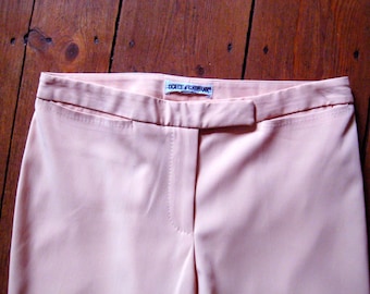 vintage Dolce &Gabbana pants * mild apricot color * classic cut * size M
