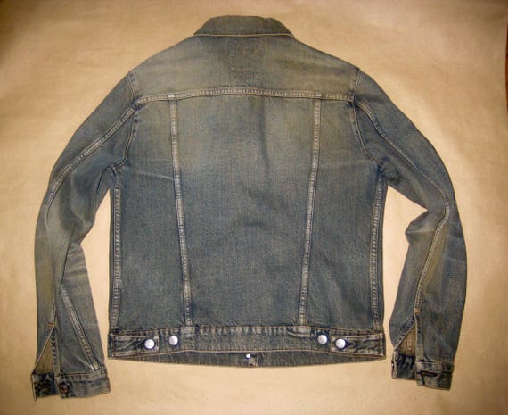 helmut lang distressed denim jacket