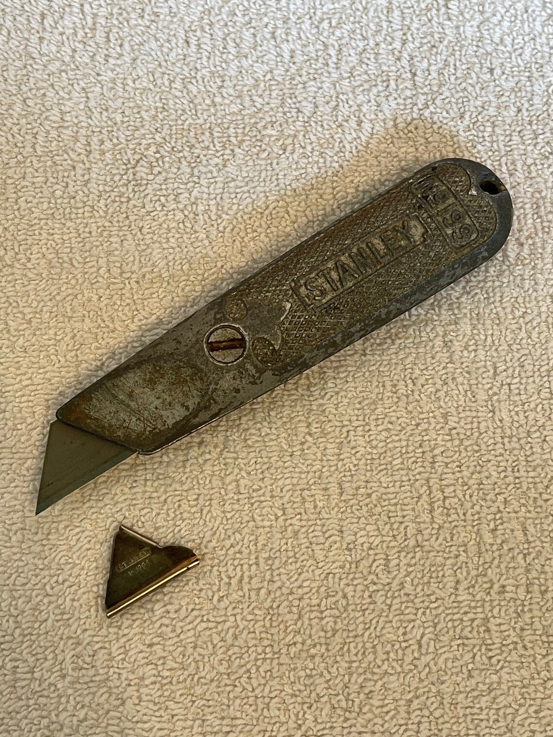 Vintage Stanley No 199 Utility Knife with Blade Cover Etsy