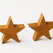 NEW Handmade Hand Cut Free Standing Solid Timber Wooden Star DIY Thick ...