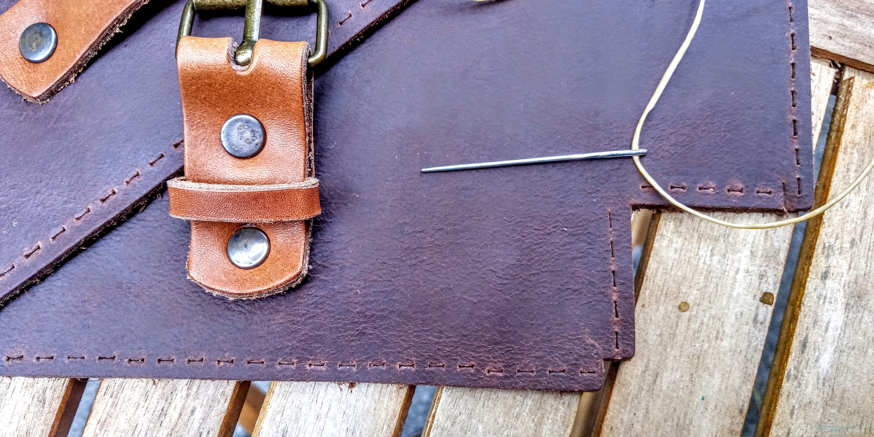 Leathercraft Kitmake Your Own Pouch Leather Pouch Kit Etsy UK