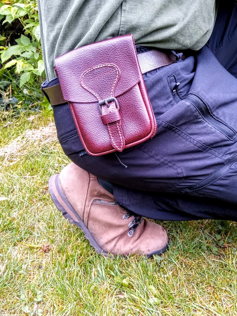 Belt Pouch Bushcraft Pouch Traveller Pouch Hip Bag Bun Etsy UK