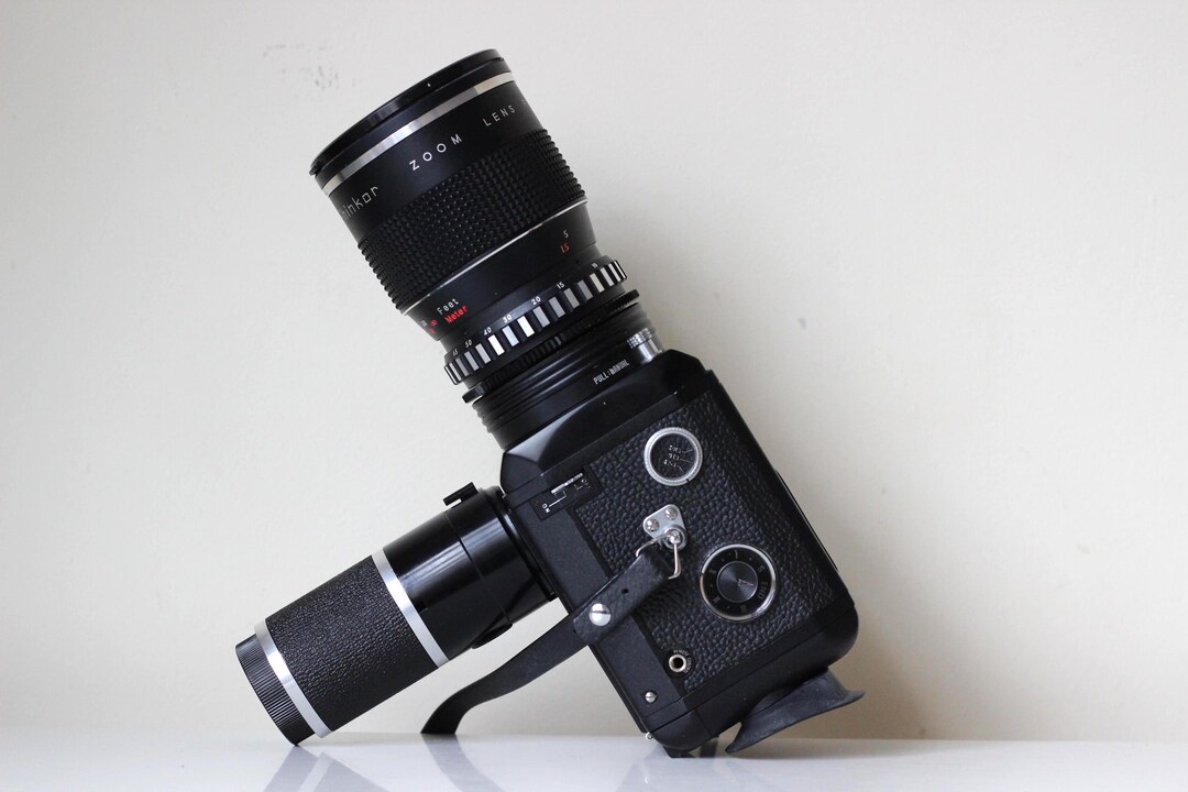 Vintage Nalcom FTL 1000 Synchro Zoom - Super 8 Kamera (1973) getestet, guter Zustand