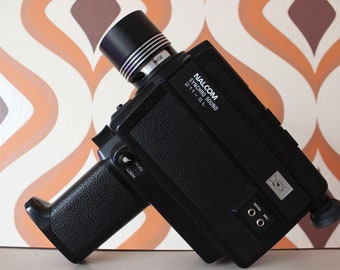 Nalcom Synchro sound 211-SL Professionally SERVICED and Fully Functioning Super 8 Camera