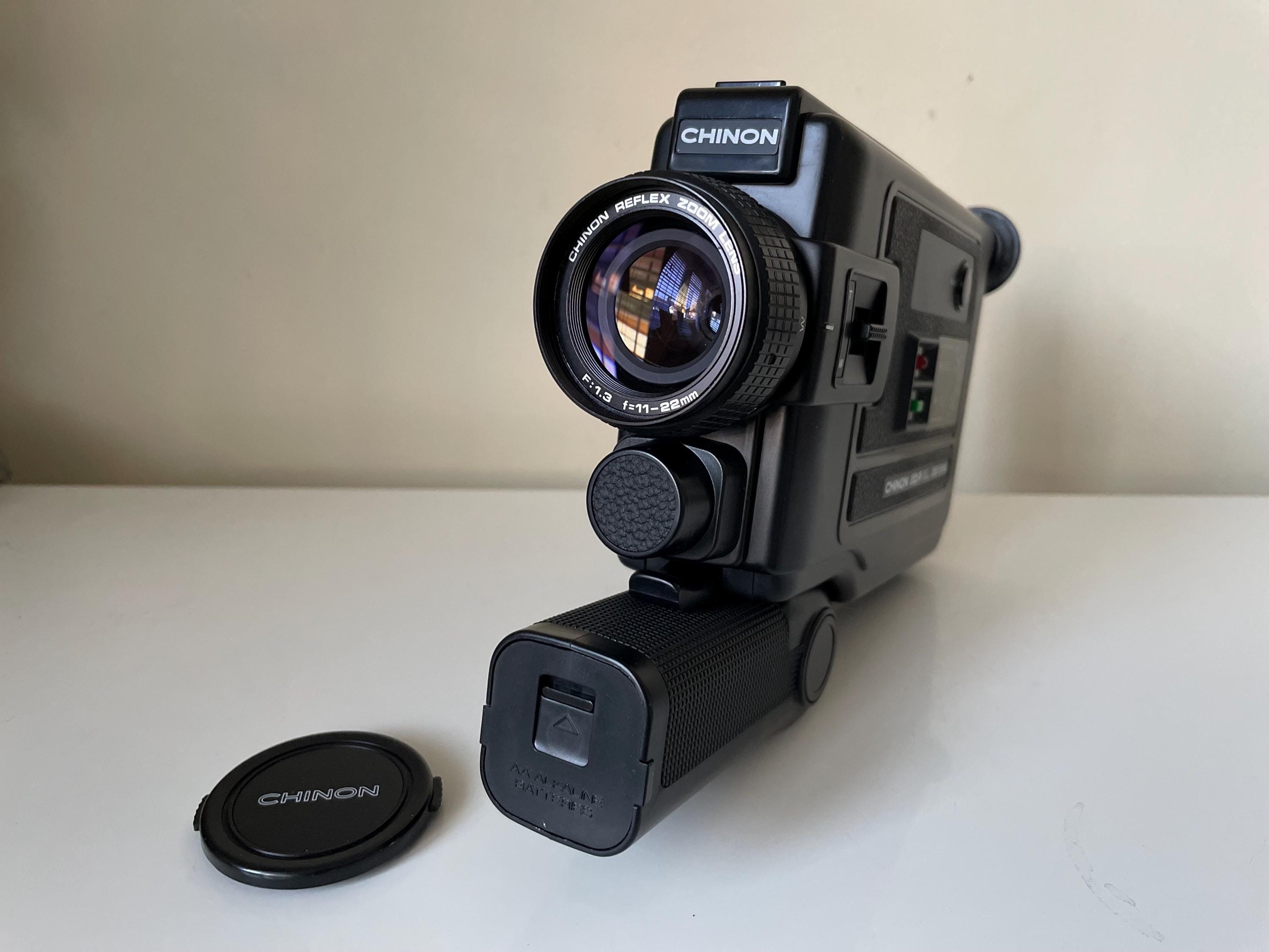 Chinon 20P XL Super 8 Camera FILM TESTED and Working 8mm