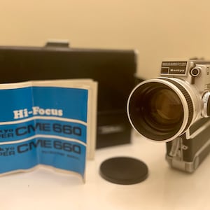 Sankyo cme 660 super 8 cine film camera - fully working Free Shipping USA & CANADA