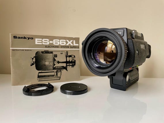 Sankyo ES 66XL Super 8 Cine Camera - 1970s Retro Film Camera - Etsy