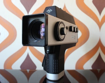 AGFA Movexoom 2000 Super 8 Camera: Vintage Film Camera - Working 100%