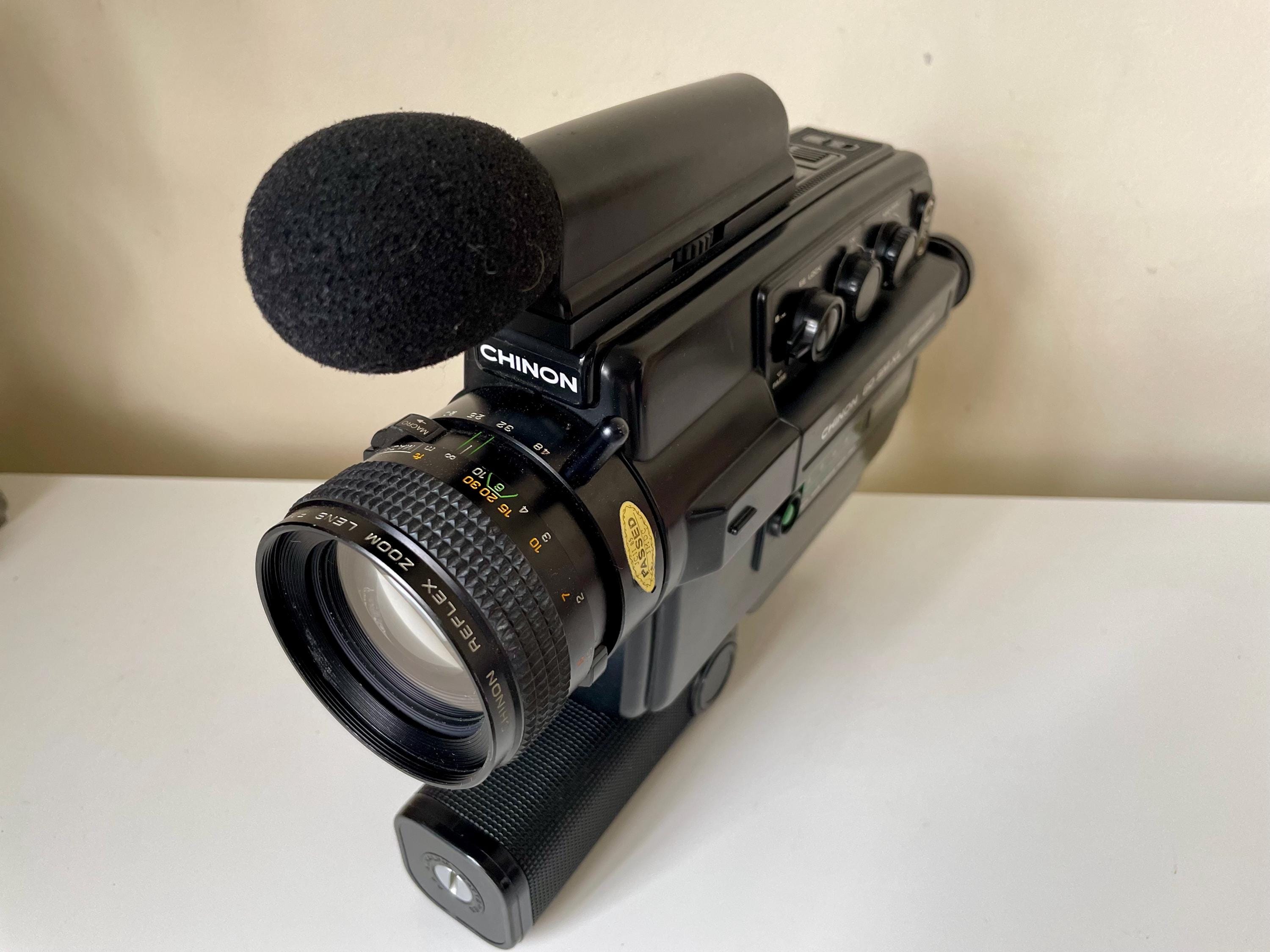 Chinon 60 SM XL Super 8 Cine Camera: Retro 1970s Film Camera With