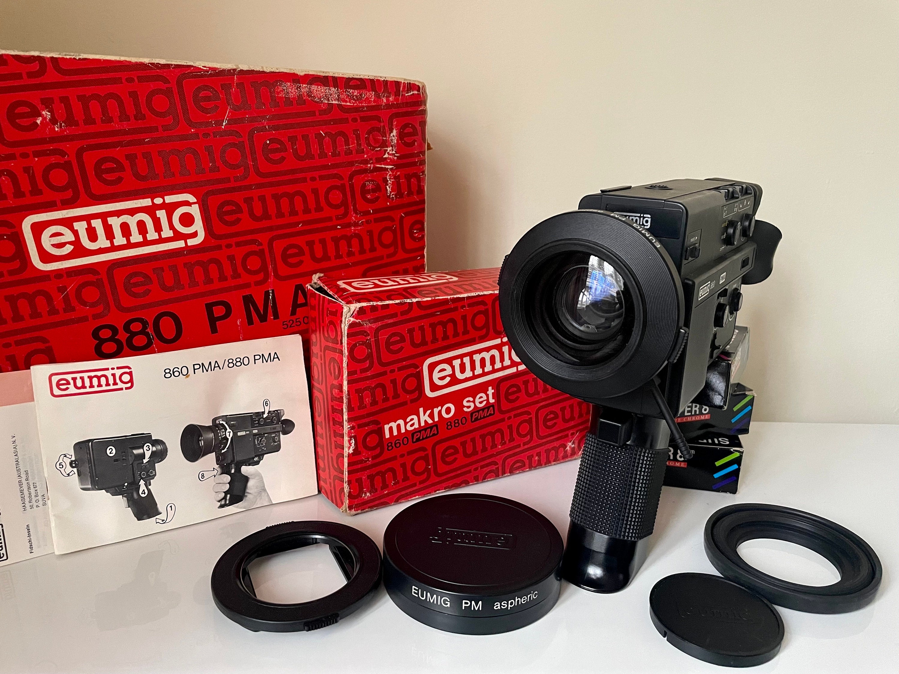 Caméra Super 8 Eumig Makro Sound 80 - état Correct - Pour Collectionneur