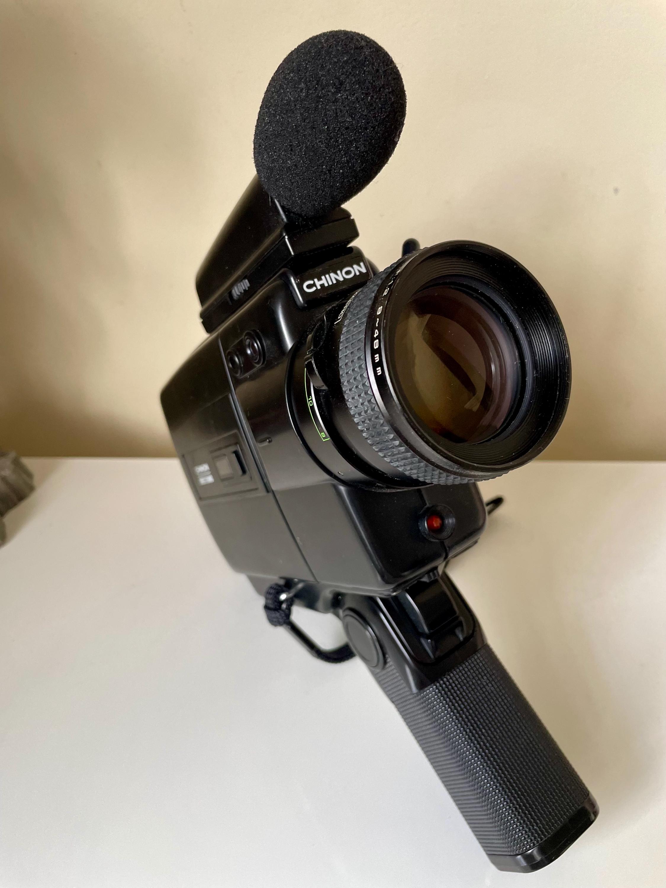 Chinon 60 SM XL Super 8 Cine Camera: Retro 1970s Film Camera With