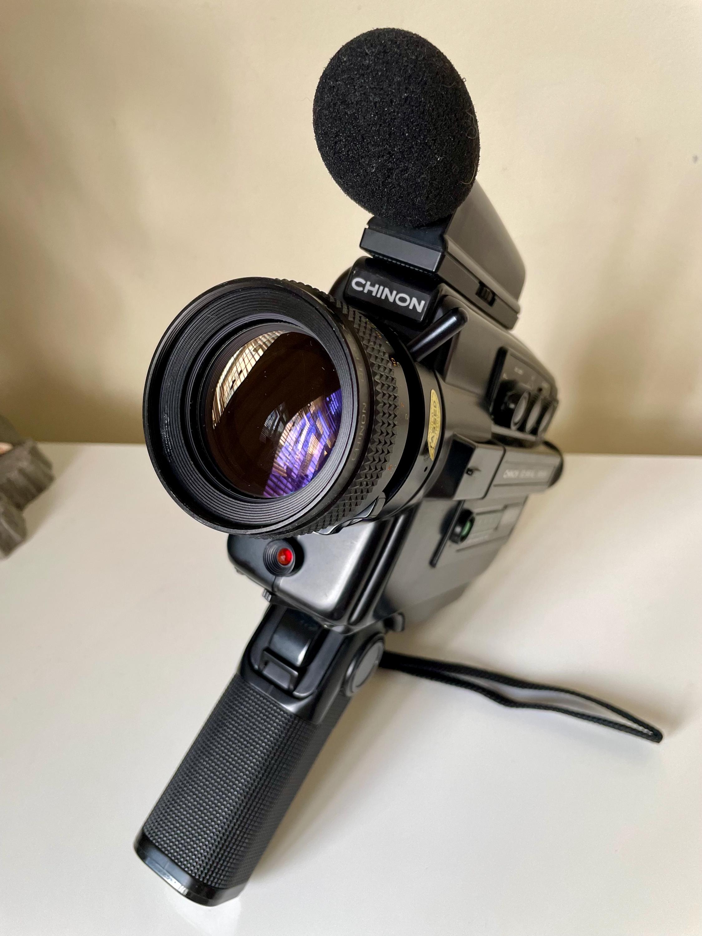 Chinon 60 SM XL Super 8 Cine Camera: Retro 1970s Film Camera With