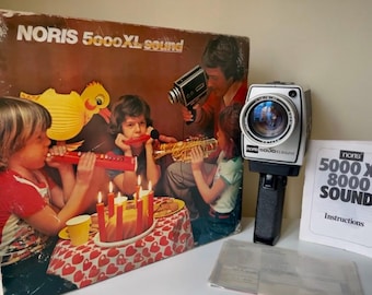 Noris Chinon 5000 Professionally SERVICED and Fully Functioning Super 8 Camera