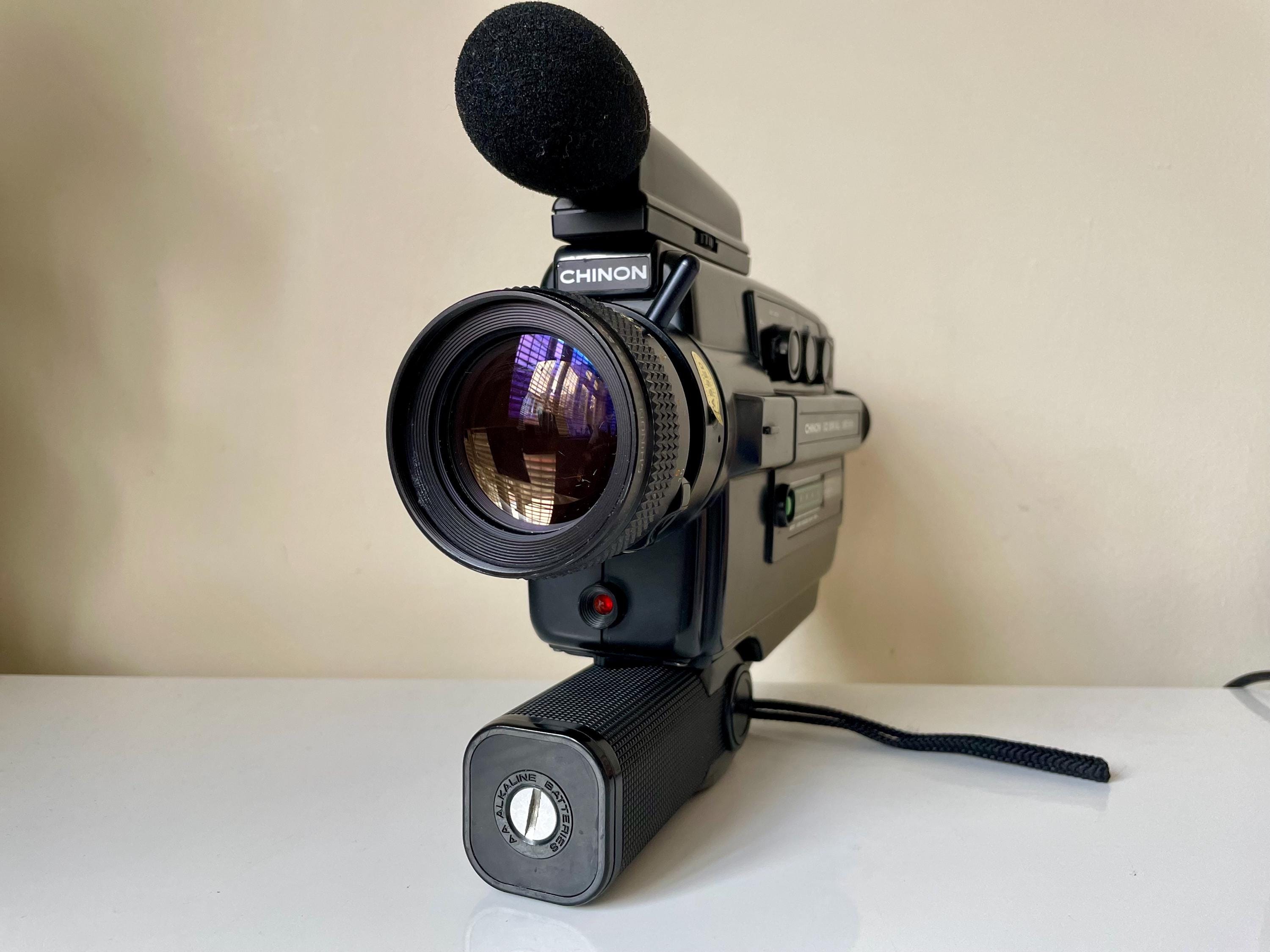 Chinon 60 SM XL Super 8 Cine Camera: Retro 1970s Film Camera With