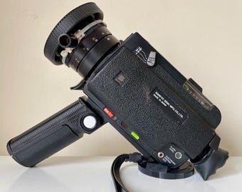 Sankyo ES 66XL Super 8 Cine Camera - 1970s Retro Film Camera