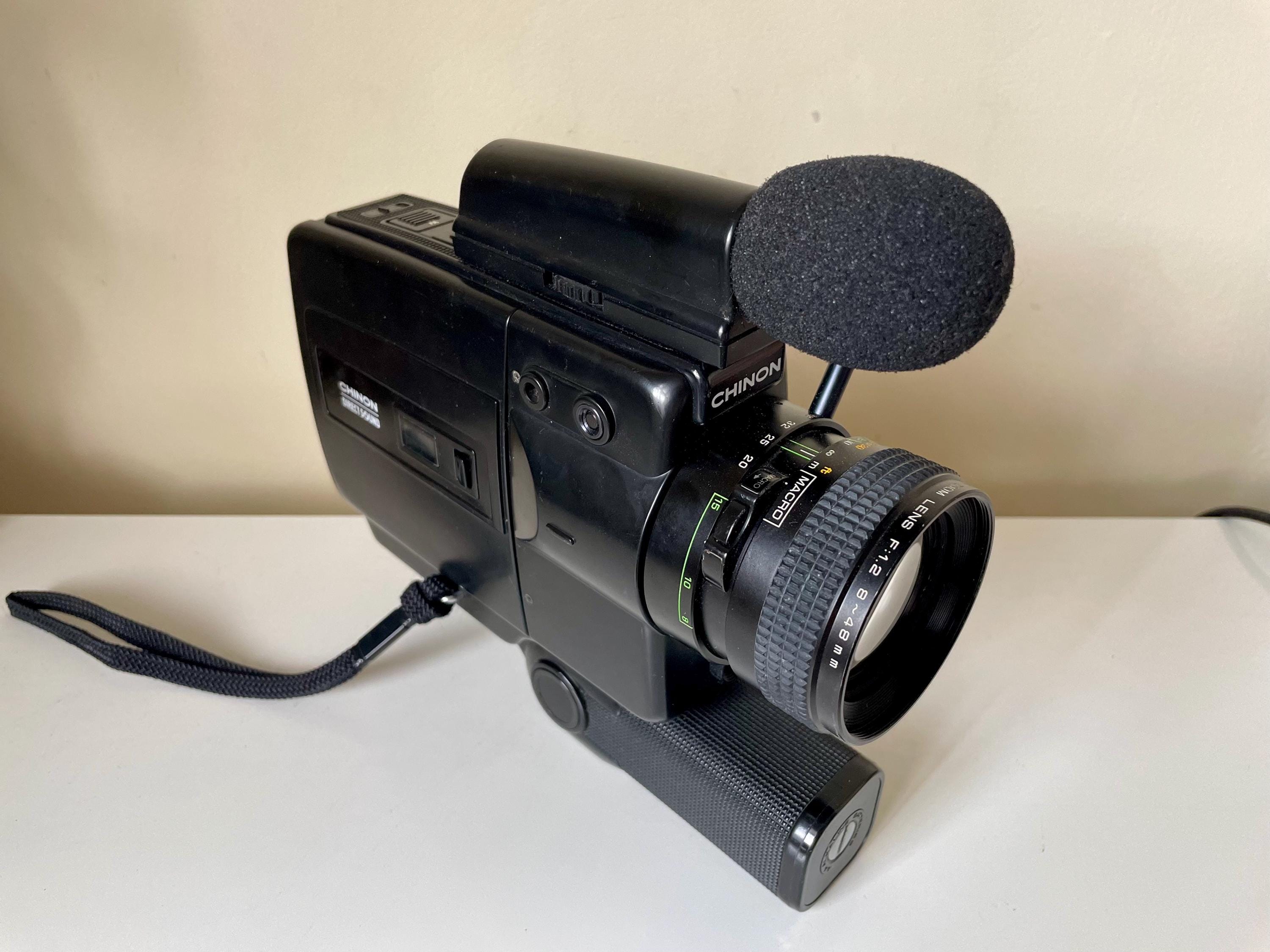 Chinon 60 SM XL Super 8 Cine Camera: Retro 1970s Film Camera With