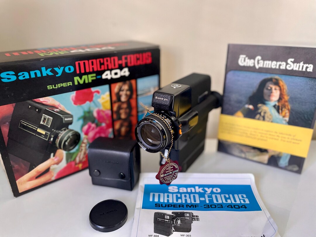 Sankyo MF404 Super 8 Macro-focus Movie Camera – Tested Vintage