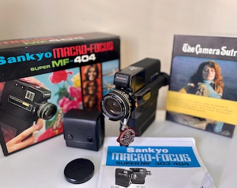 Sankyo Sound XL-40S Super 8mm Sound Film Camera W/case Excellent