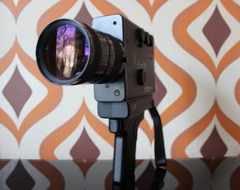 AGFA Movexoom Super 8 Cine Camera, 1980s Retro Film Camera