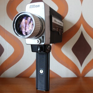 Nikon super zoom Super 8 Camera Professionally Serviced and Fully Tested