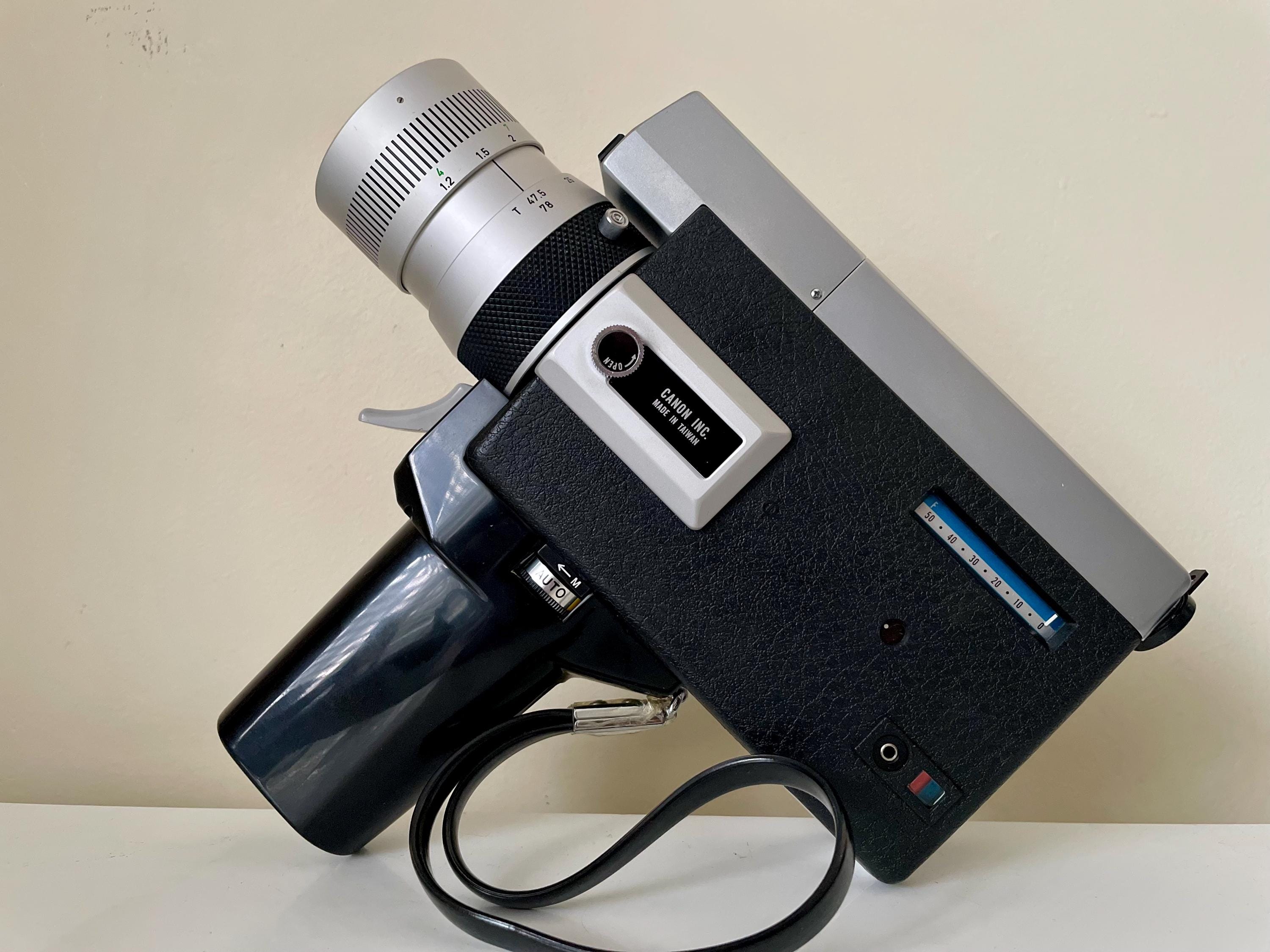 エモいわ昭和レトロの8ミリカメラ Canon Super 8 Canon auto zoom 518 super 8 - Etsy 日本