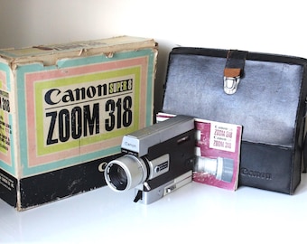 Canon Zoom 318 Professionally SERVICED and Fully Functioning Super 8 Camera