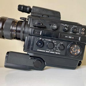 Chinon Pacific 200/12XL direct sound Macro Professionally SERVICED and Fully Functioning Super 8 Camera