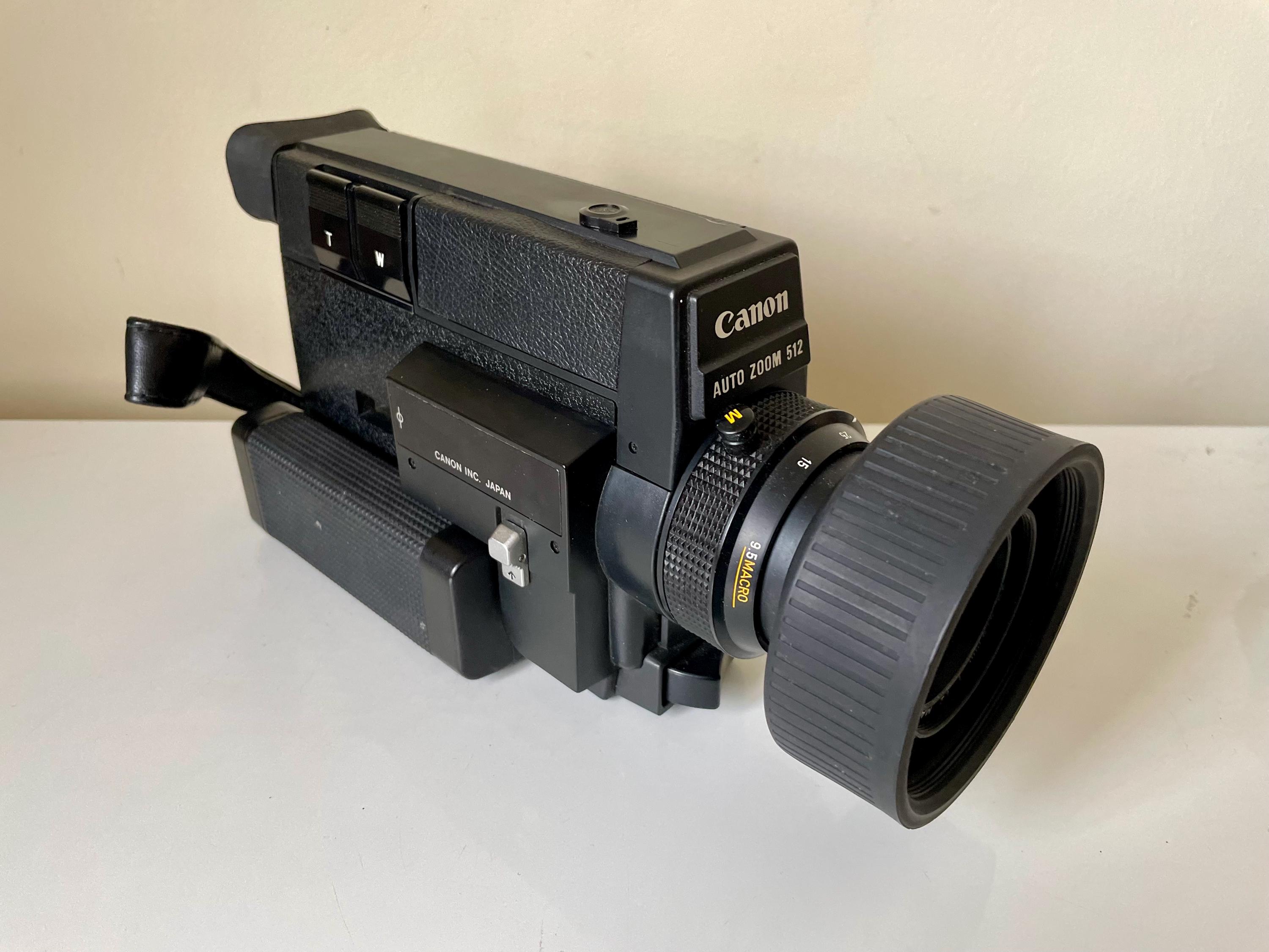 8mm Film Canon Cine Zoom 512 Zoom 318m Super Auto Zoom Film Camera