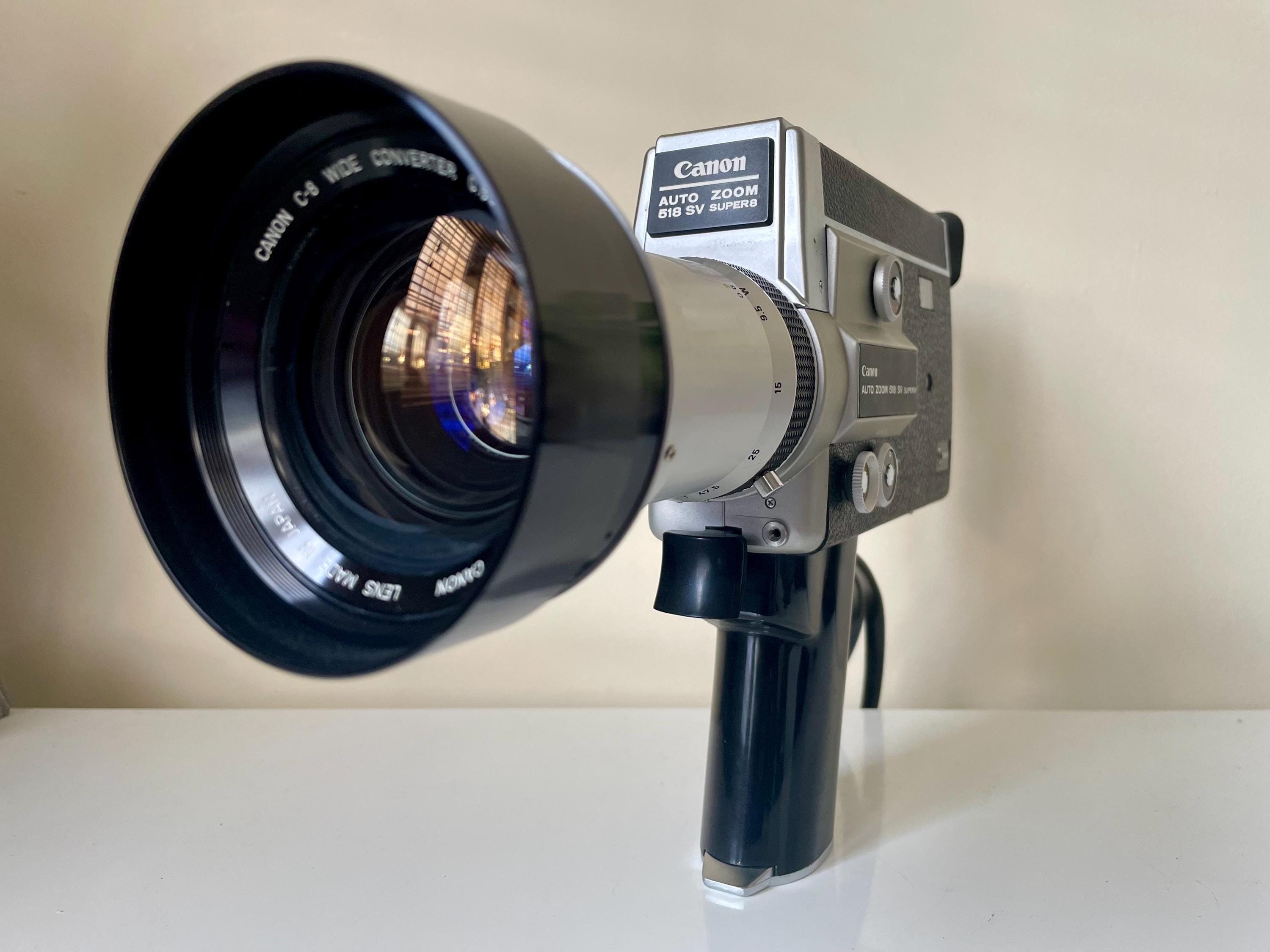 Canon auto zoom 518 super 8 - Etsy 日本
