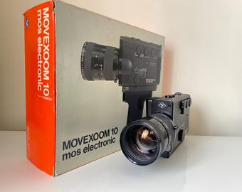Agfa movexoom 10 mos electronic super 8 camera - fully working