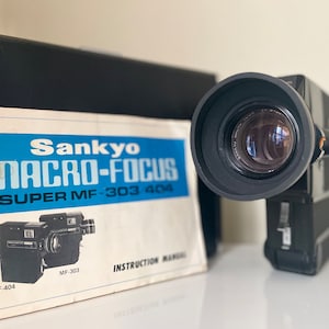 Sankyo MF303 super 8 cine film movie camera fully working Free Shipping USA & CANADA