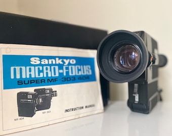Sankyo MF303 Super Cine Film Movie Camera Fully Working Free