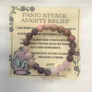 Anxiety attack bracelet hot sale