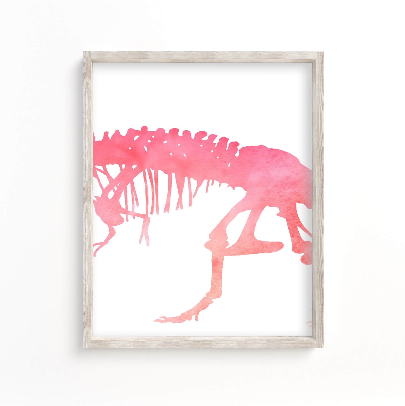Pink Dinosaur Wall Art Set per 3 stampe DIGITAL DOWNLOAD Etsy Italia
