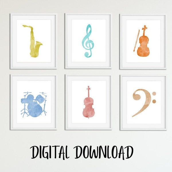 Music Themed Room - Etsy