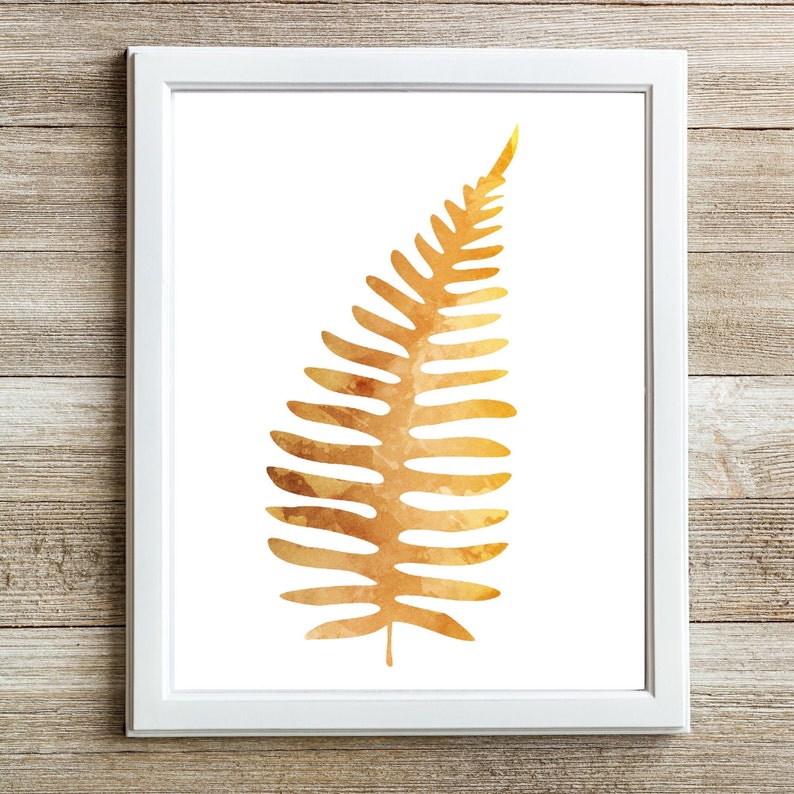 Printable Fern Wall Art Set 4 Pieces 11x14 Digital | Etsy
