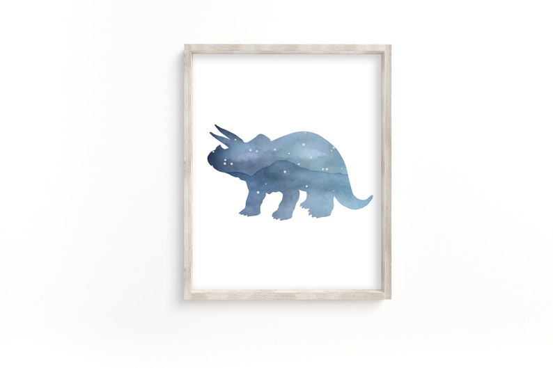 Printable Dinosaur Wall Art Set 16x20 Prints Dinosaurs 11x14 Downloadable For 8x10 Digital Download 4 Dinosaur Printables