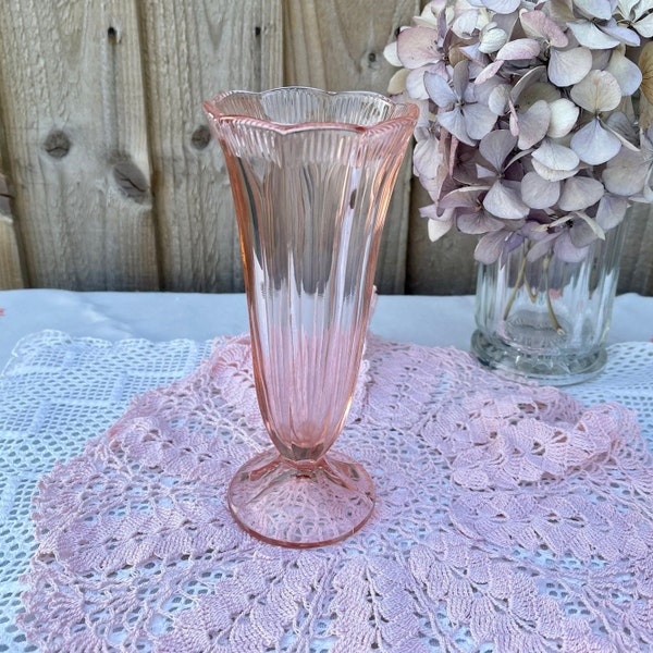 Pink Vase Etsy