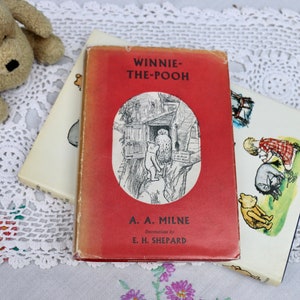 Vintage 1963 A A Milne Winnie The Pooh Children&#39;s Literature      Vintage book