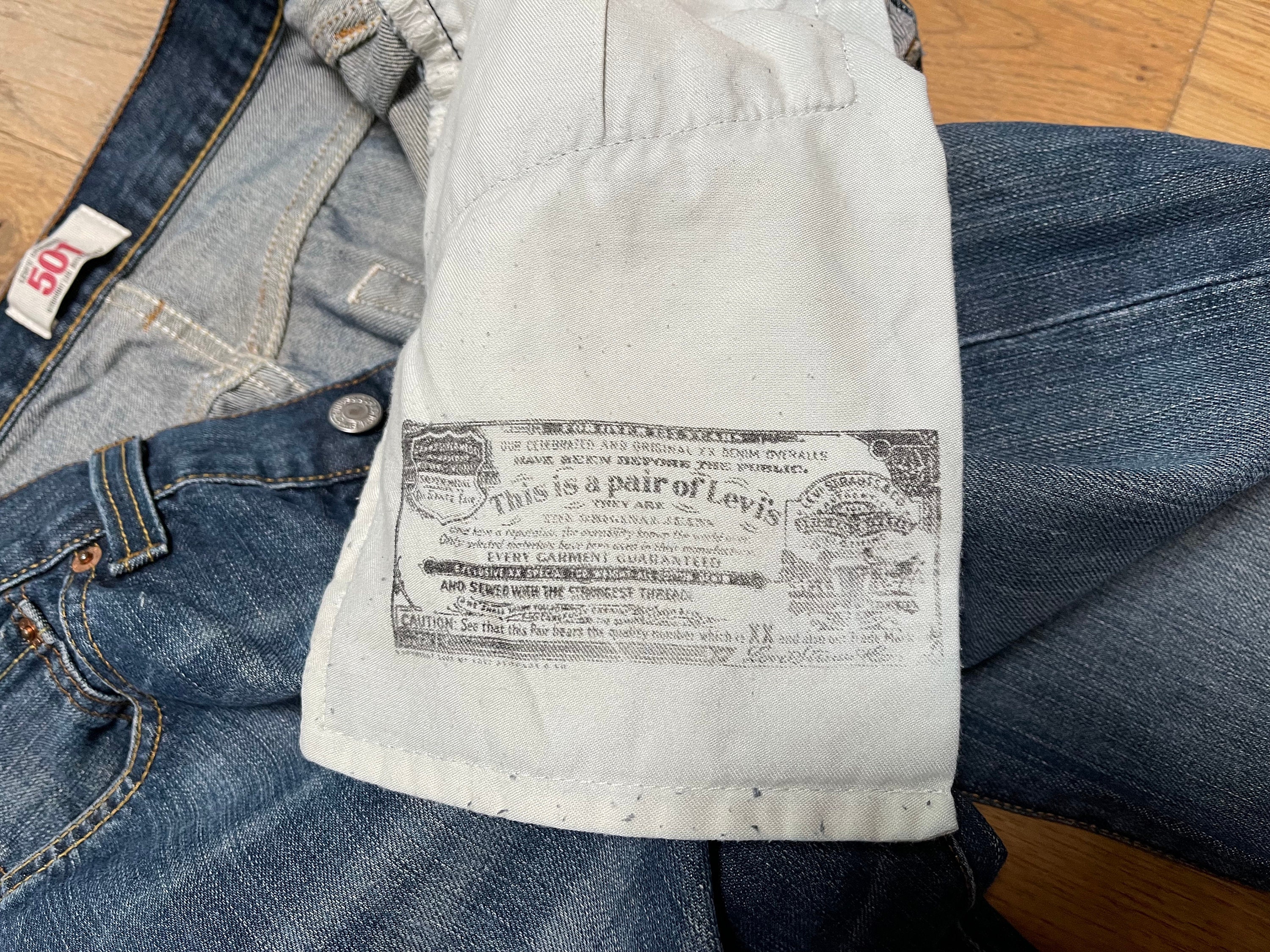 Mens Vintage Original Levi 501 Jeans Distressed W34 L34 - Etsy