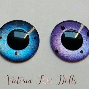 Blythe Doll Eye Chips, Pullip Eyechips, &quot;Perfectly Imperfect&quot;, Furby Eyechips, Realistic Eyechips, Brown Green Blue, 10mm 12mm 13mm 14mm 5mm